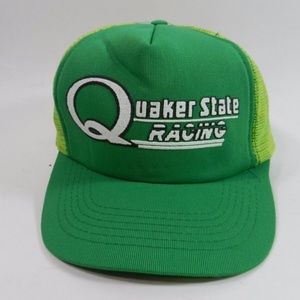 Quaker State Racing Accessories - Quaker State Racing Hat Mesh Back Trucker Snapback Quaker State Racing Accessories - Quaker State Racing Hat Mesh Back Trucker Snapback
